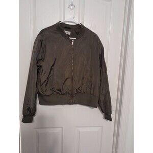 Charlotte Russe Army Green Jacket Zip Up. Xl.  B44